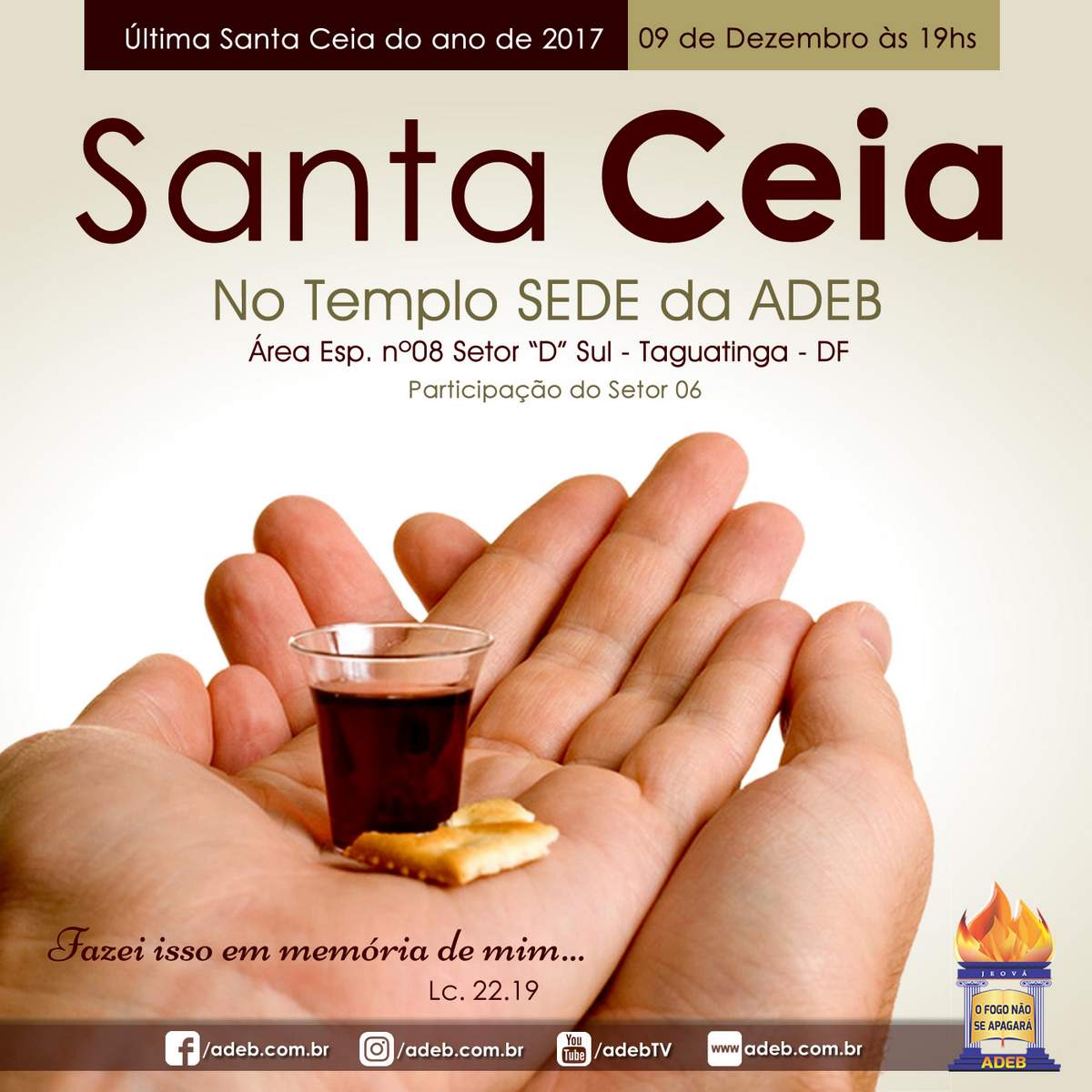 Santa Ceia - 2017